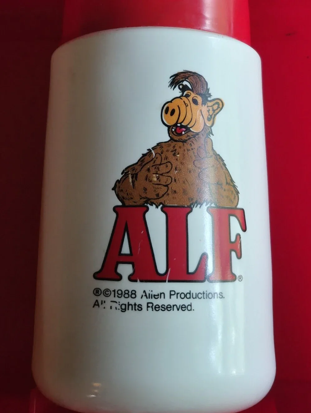 ALF Red Kids Lunchbox by Thermos - Classic Character Design